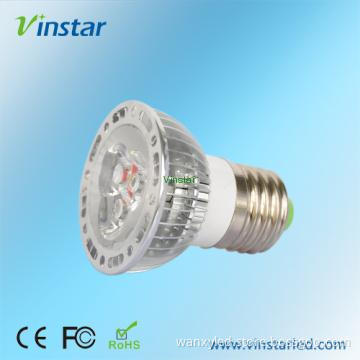 3*1W E27 LED Spot light